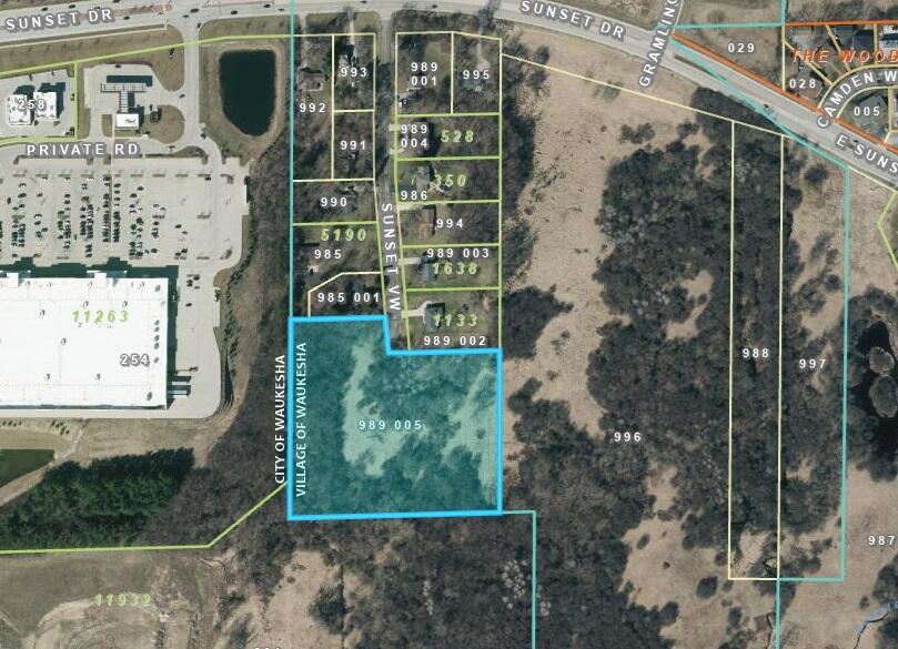 Lt1 Sunset View Waukesha, WI 53189 - Photo 2 of 5 Aerial View