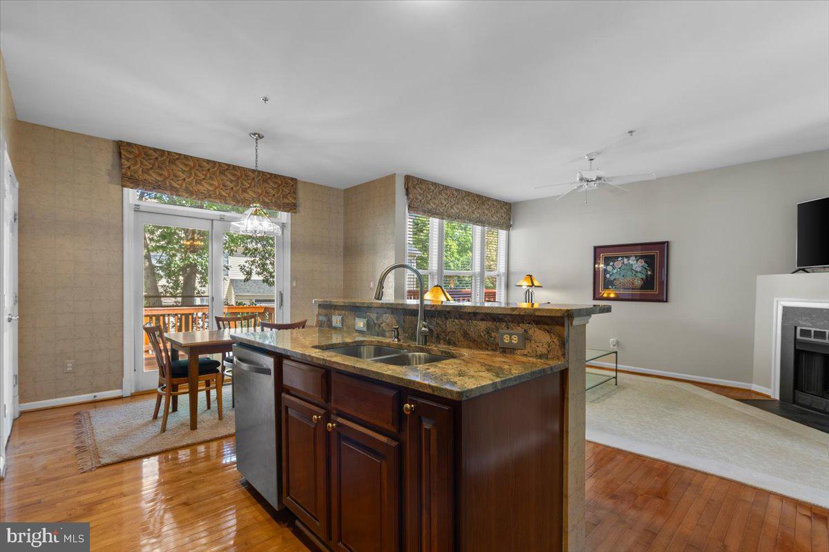 46134 Brisbane Square Sterling, VA 20165 - Photo 15 of 48 a kitchen with a counter space and a sink