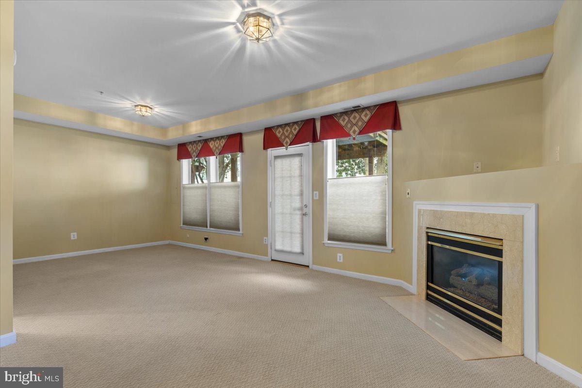 46134 Brisbane Square Sterling, VA 20165 - Photo 34 of 48 an empty room with windows and fireplace