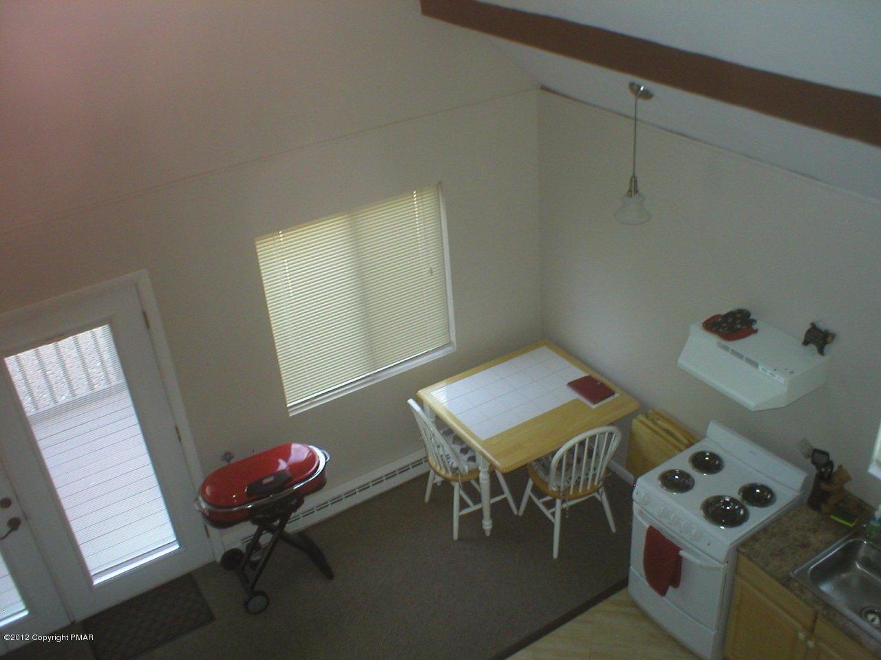 68 Algonkin Road Jim Thorpe, PA 18229 - Photo 5 of 26 View of kitchen-dining area from loft