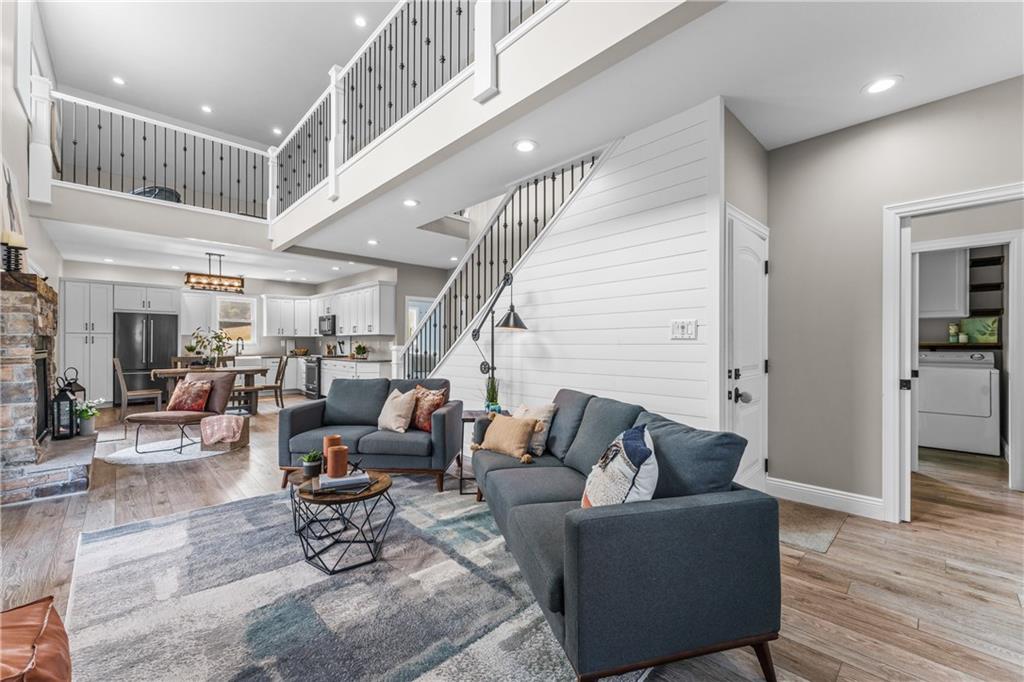 2460 Chapel Road Beaver, PA 15009 - Photo 22 of 42 a living room with furniture and a wooden floor