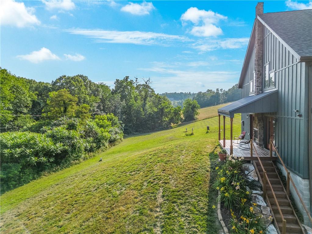 2460 Chapel Road Beaver, PA 15009 - Photo 40 of 42 a view of a back yard of the house