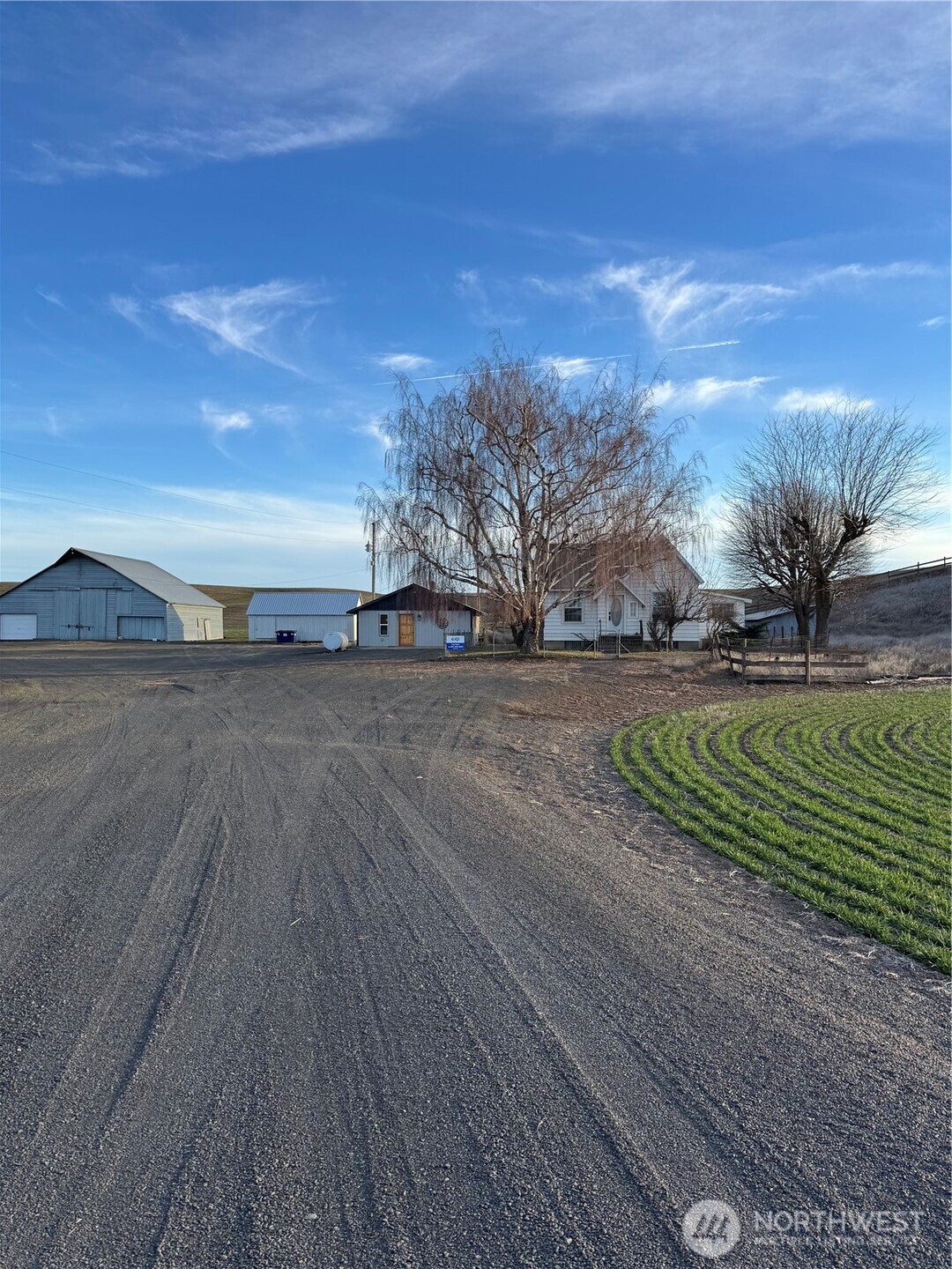 32244 Mohler Road East Mohler, WA 99154 - Photo 4 of 35 a view of a yard with wooden fence