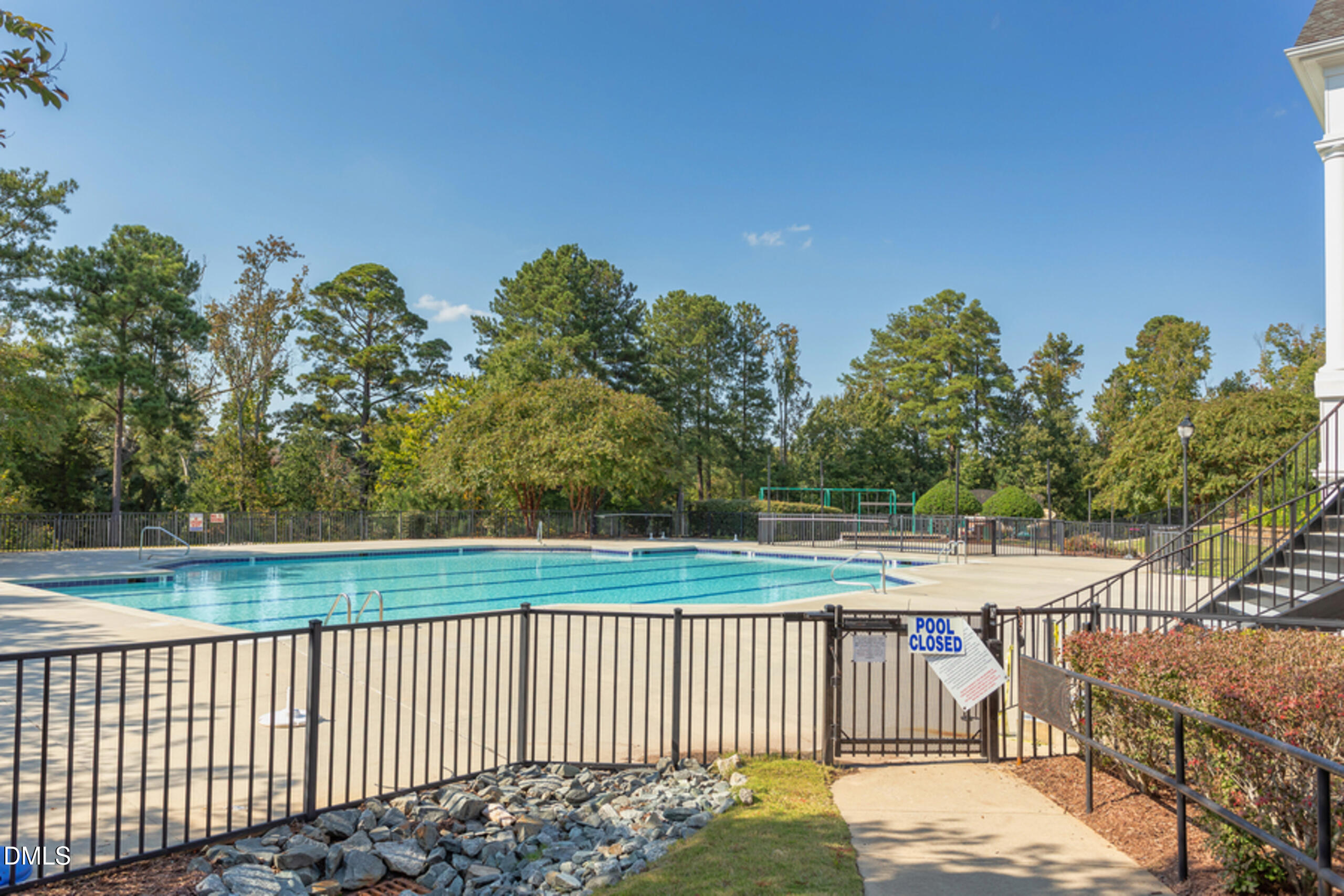 5620 Berry Creek Circle Raleigh, NC 27613 - Photo 38 of 38 a view of a roof deck with wooden fence and floor
