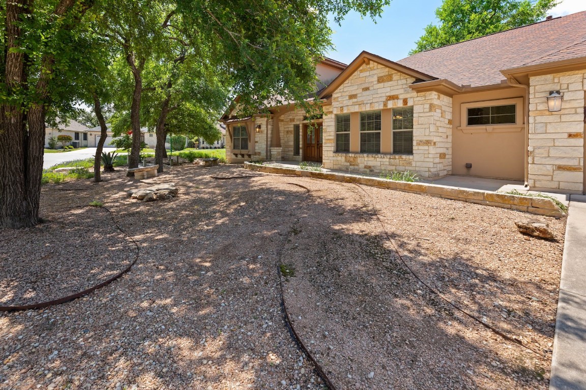 1001 Fort Davis Street Georgetown, TX 78633 - Photo 39 of 40 a view of a yard in front of a house