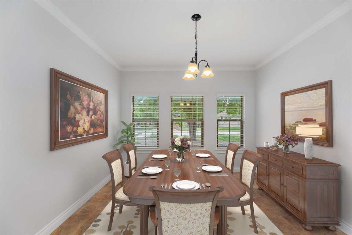 1001 Fort Davis Street Georgetown, TX 78633 - Photo 8 of 40 a view of a dining room with furniture window and outside view