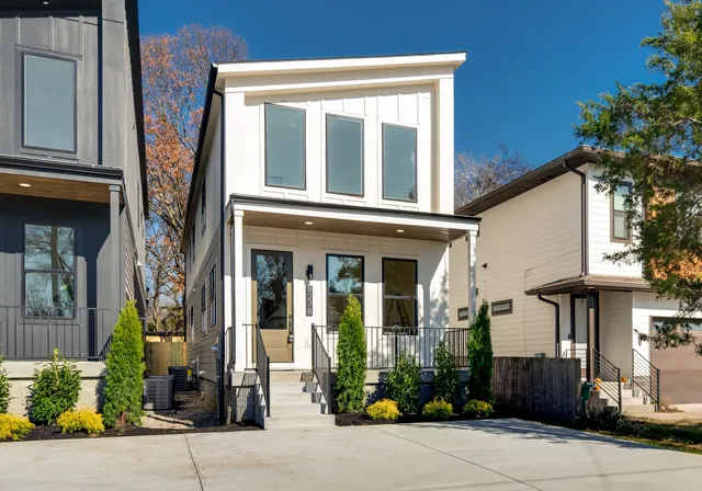a view of entrance front of house