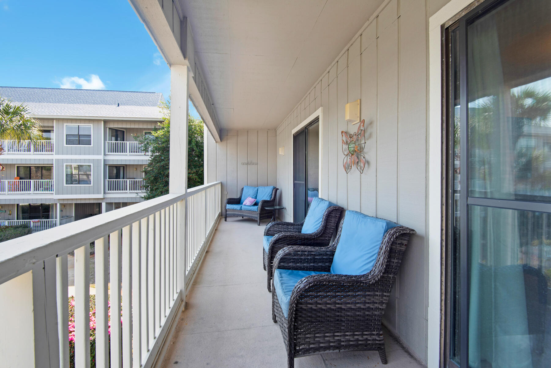 3799 East County Highway 30A, Unit E11 Santa Rosa Beach, FL 32459 - Photo 14 of 31 a view of balcony with furniture