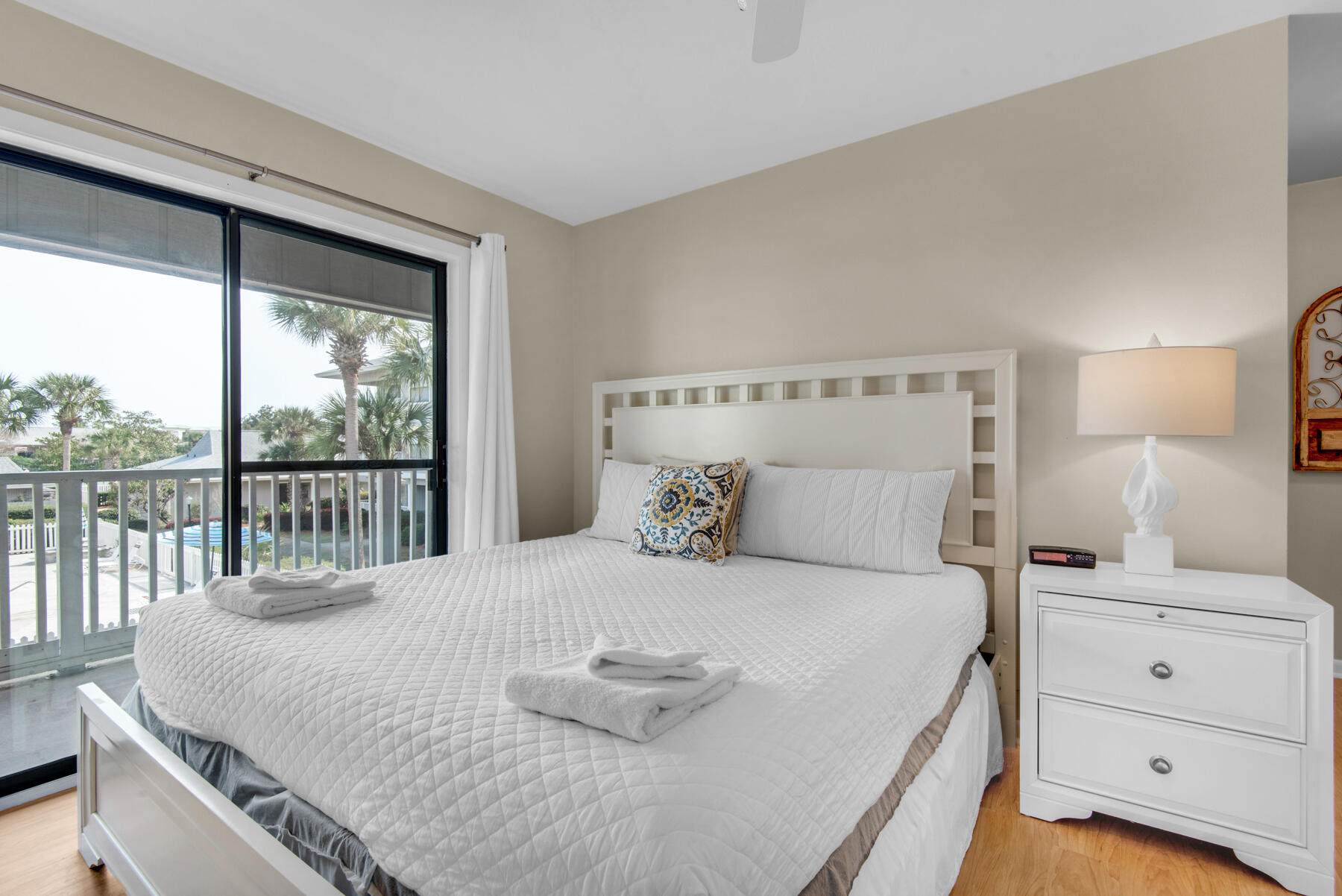 3799 East County Highway 30A, Unit E11 Santa Rosa Beach, FL 32459 - Photo 20 of 31 a large white bed in a white room