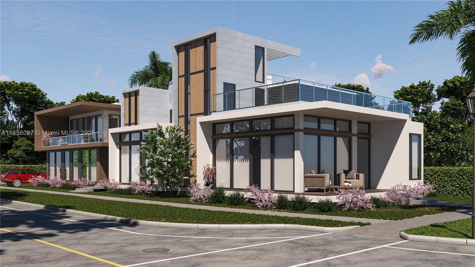 1644 South Miami Avenue Miami, FL 33129 - Photo 4 of 15 a front view of a house with a yard