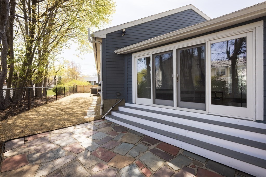 66 Roosevelt Road Newton, MA 02459 - Photo 17 of 17 a view of a entryway door front of a house
