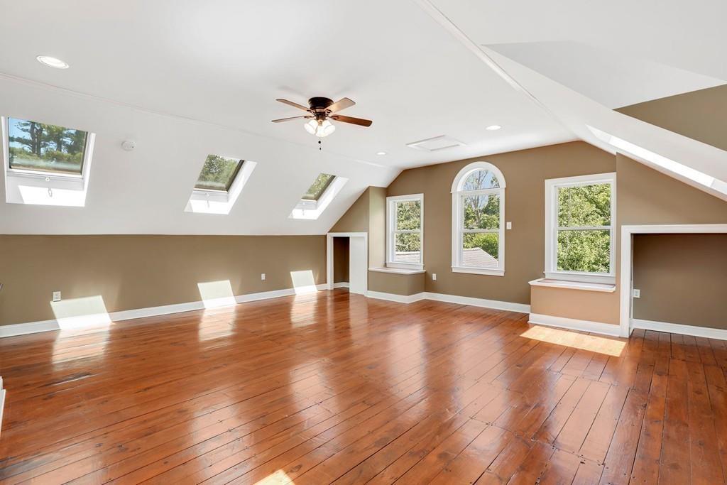 324 Turnpike Road Ashby, MA 01431 - Photo 24 of 41 a view of empty room with wooden floor and fan