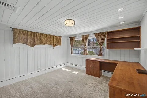 a view of room with walk in closet