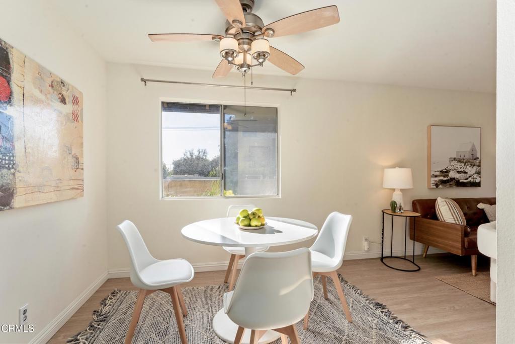 5436 McCulloch Avenue, Unit F Temple City, CA 91780 - Photo 8 of 33 a view of a dining room with furniture window and outside view