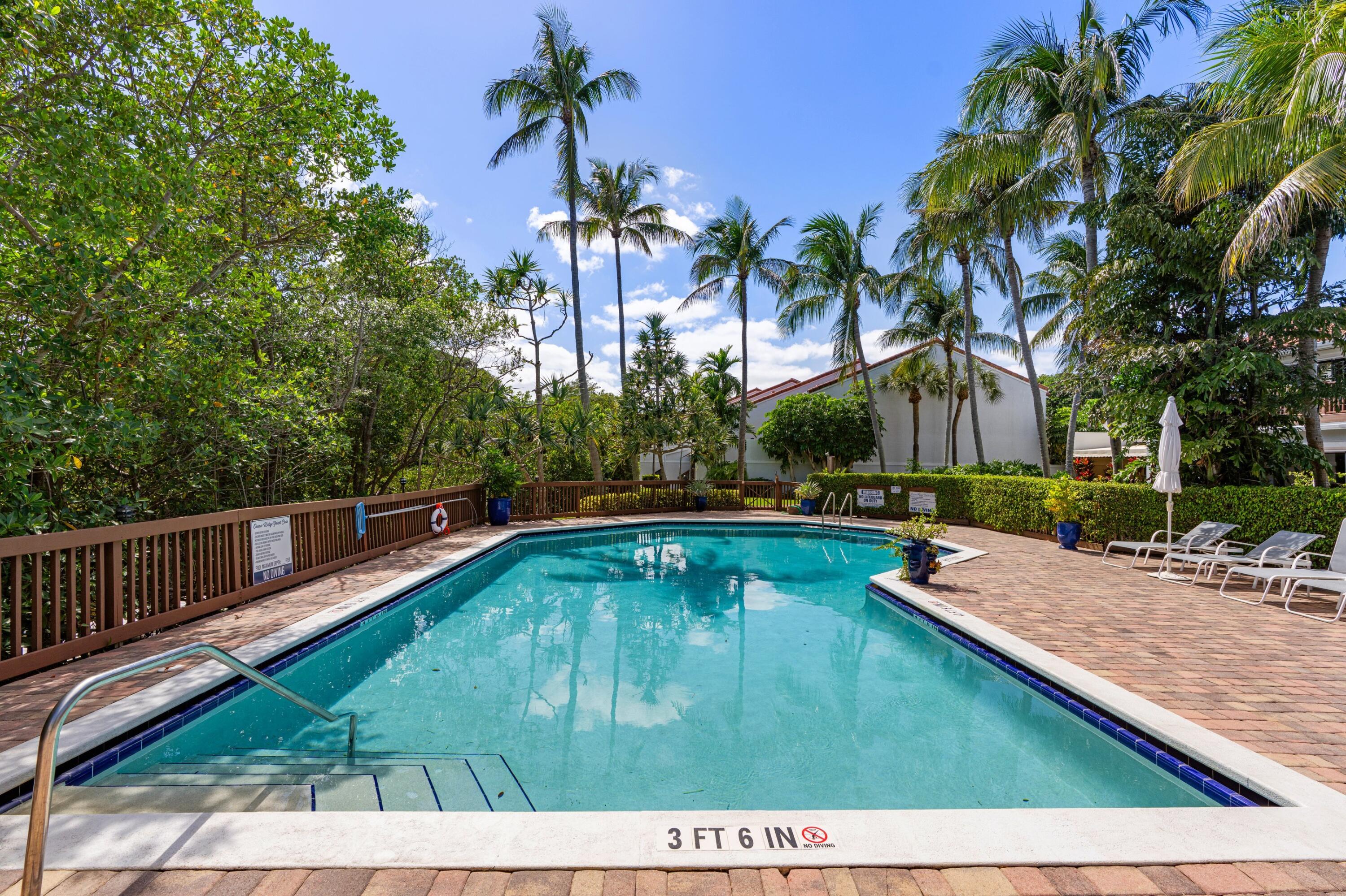 5552 North Ocean Boulevard, Unit 1A Ocean Ridge, FL 33435 - Photo 34 of 40 Pool