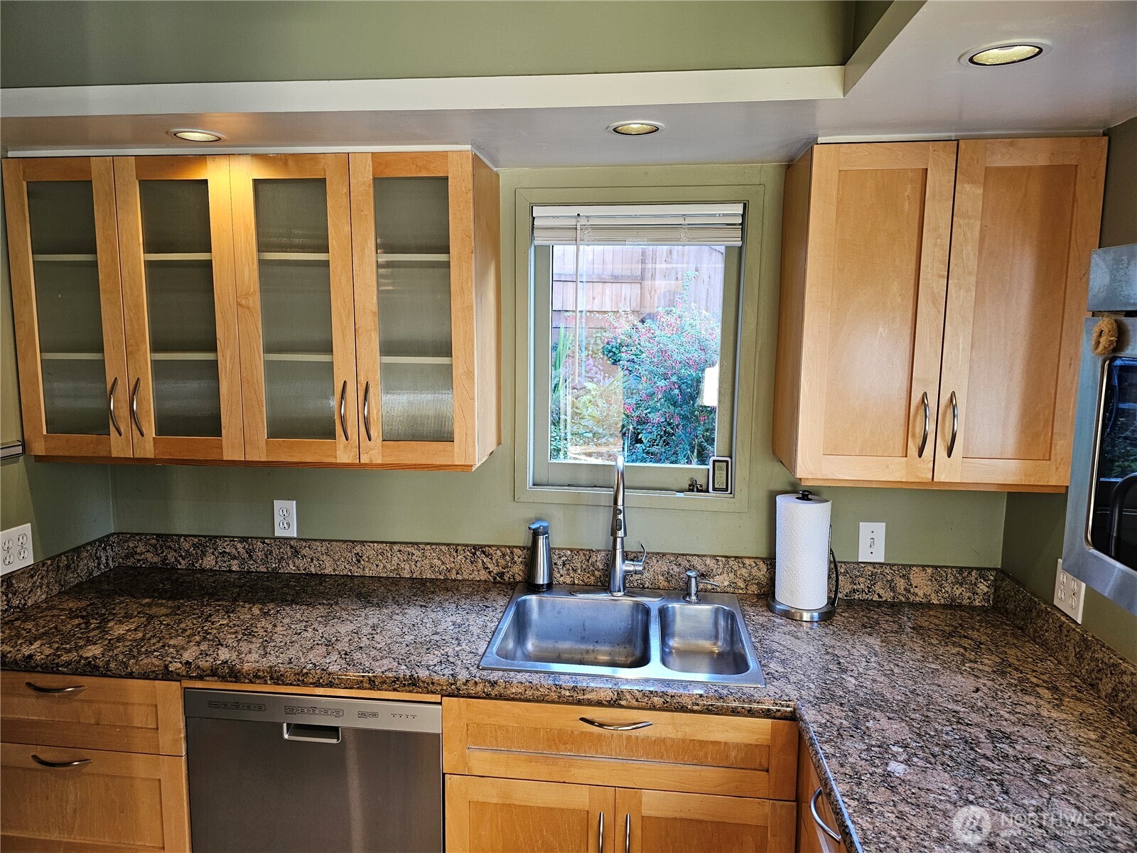 2822 Prosch Avenue West Seattle, WA 98119 - Photo 15 of 31 a kitchen with granite countertop sink and cabinets