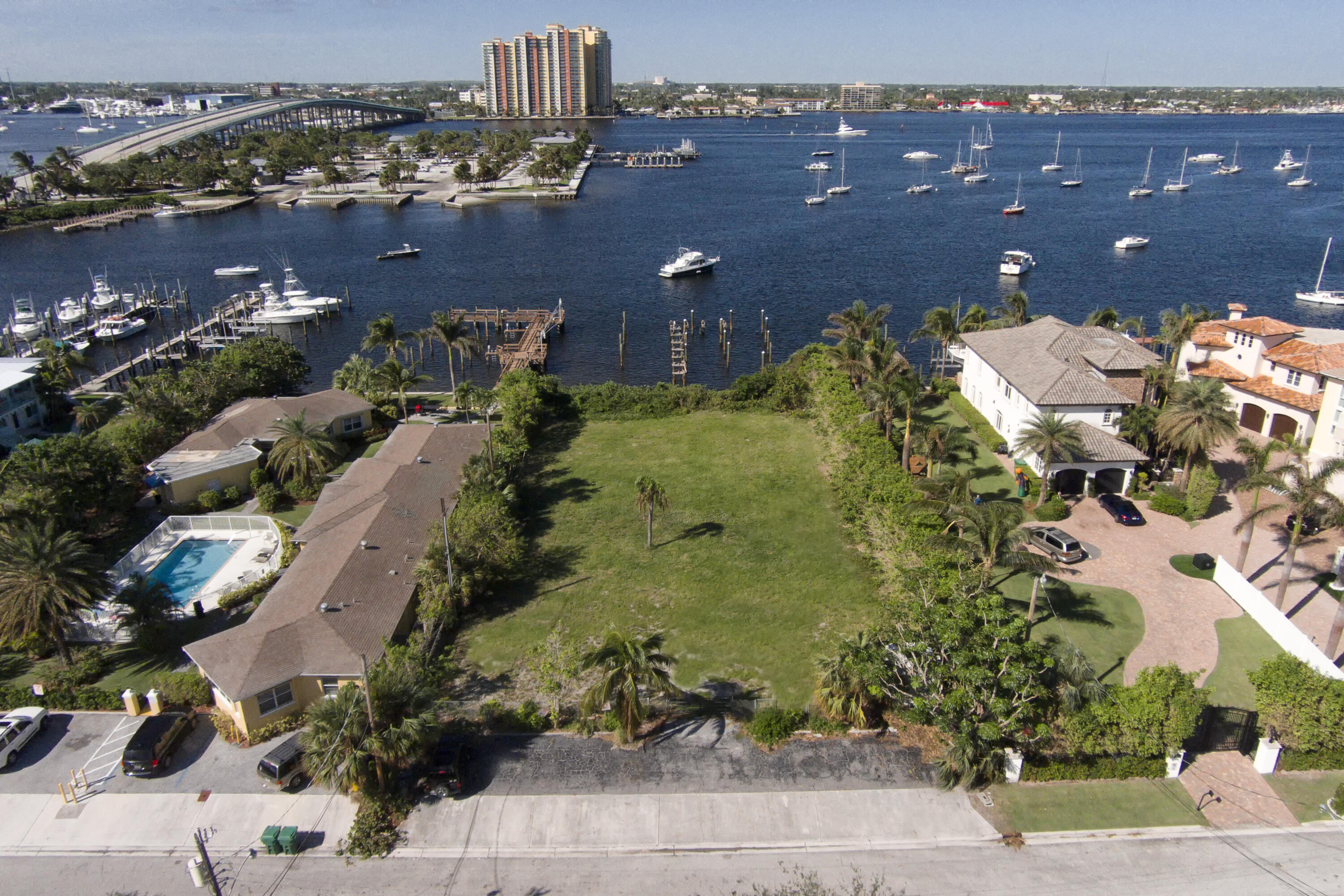 2715 Lake Drive Riviera Beach, FL 33404 - Photo 11 of 15 an aerial view of a building with outdoor space
