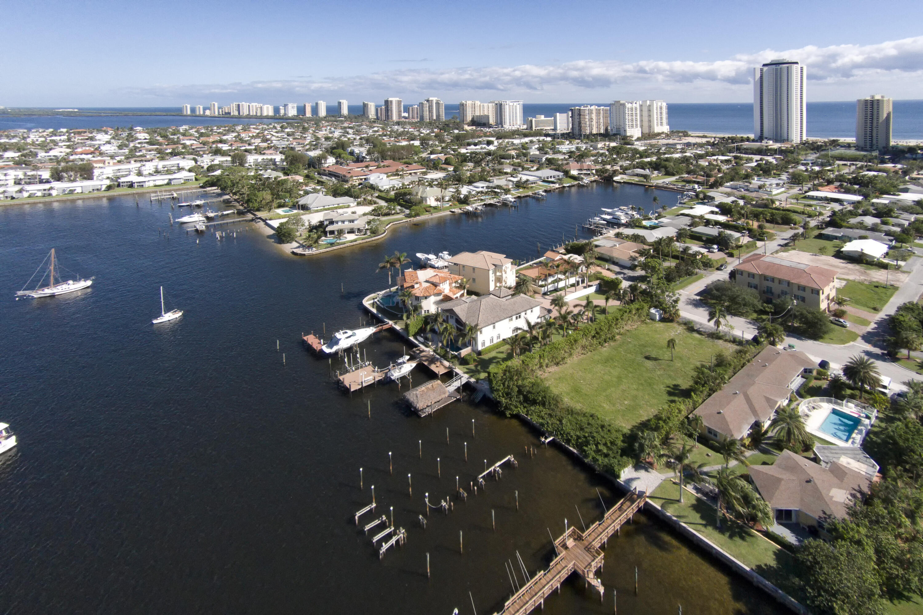 2715 Lake Drive Riviera Beach, FL 33404 - Photo 3 of 15 an aerial view of a city