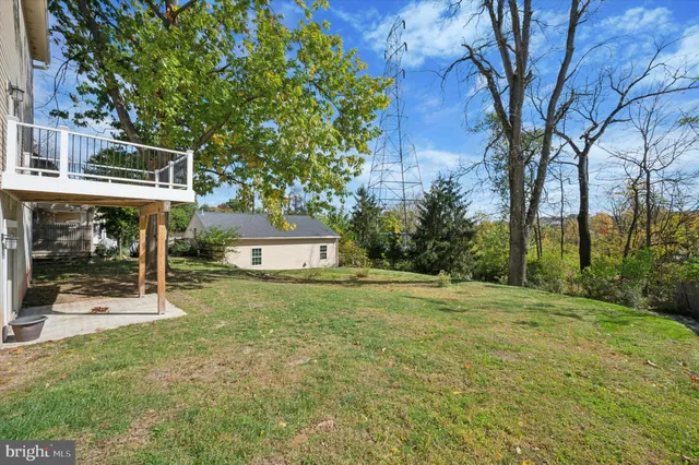 a house with trees in front of it