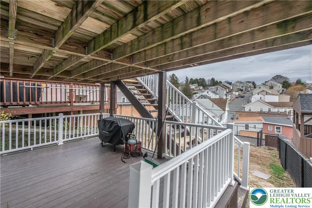 a view of porch with furniture