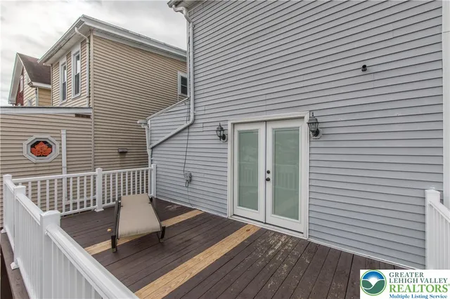 a view of outdoor space and deck