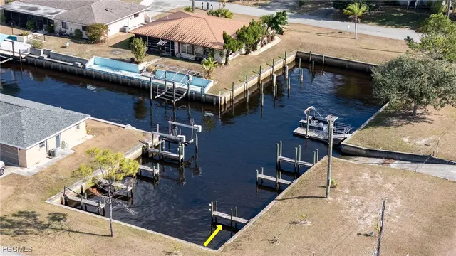 an outdoor space with patio furniture