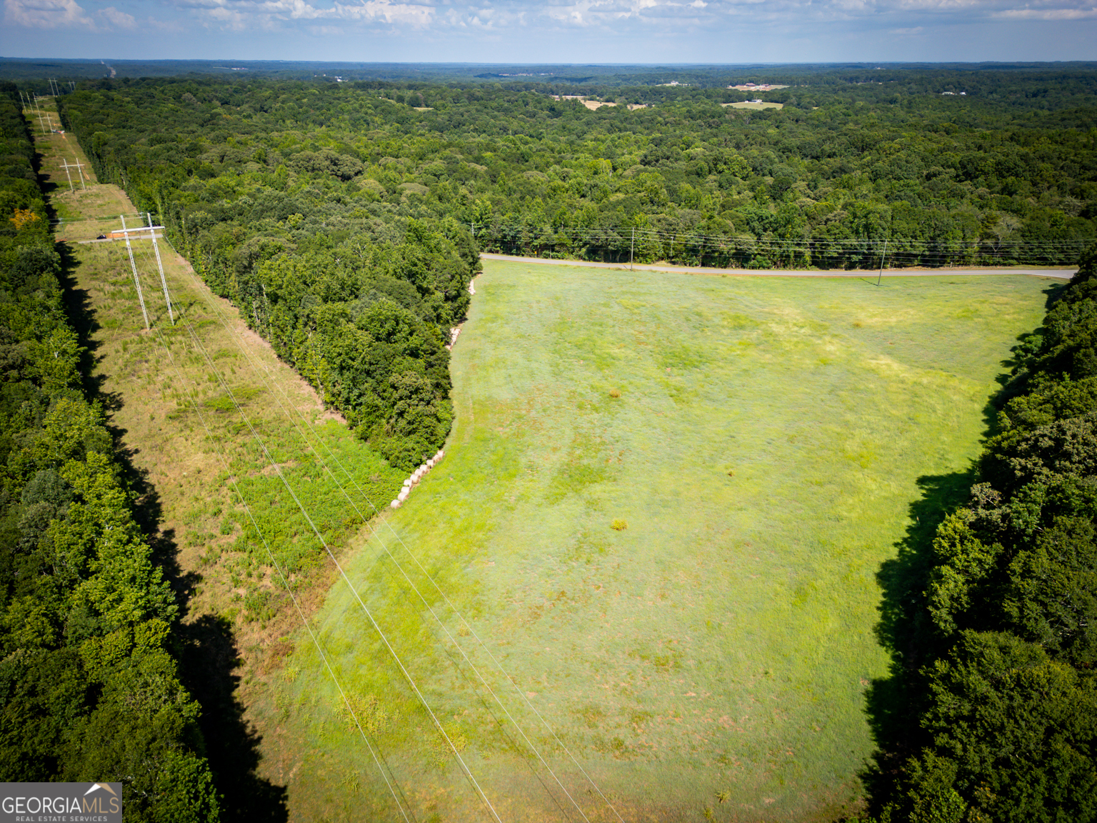 0 New Haven Church Road Danielsville, GA 30633 - Photo 4 of 9 a view of a lake from a yard