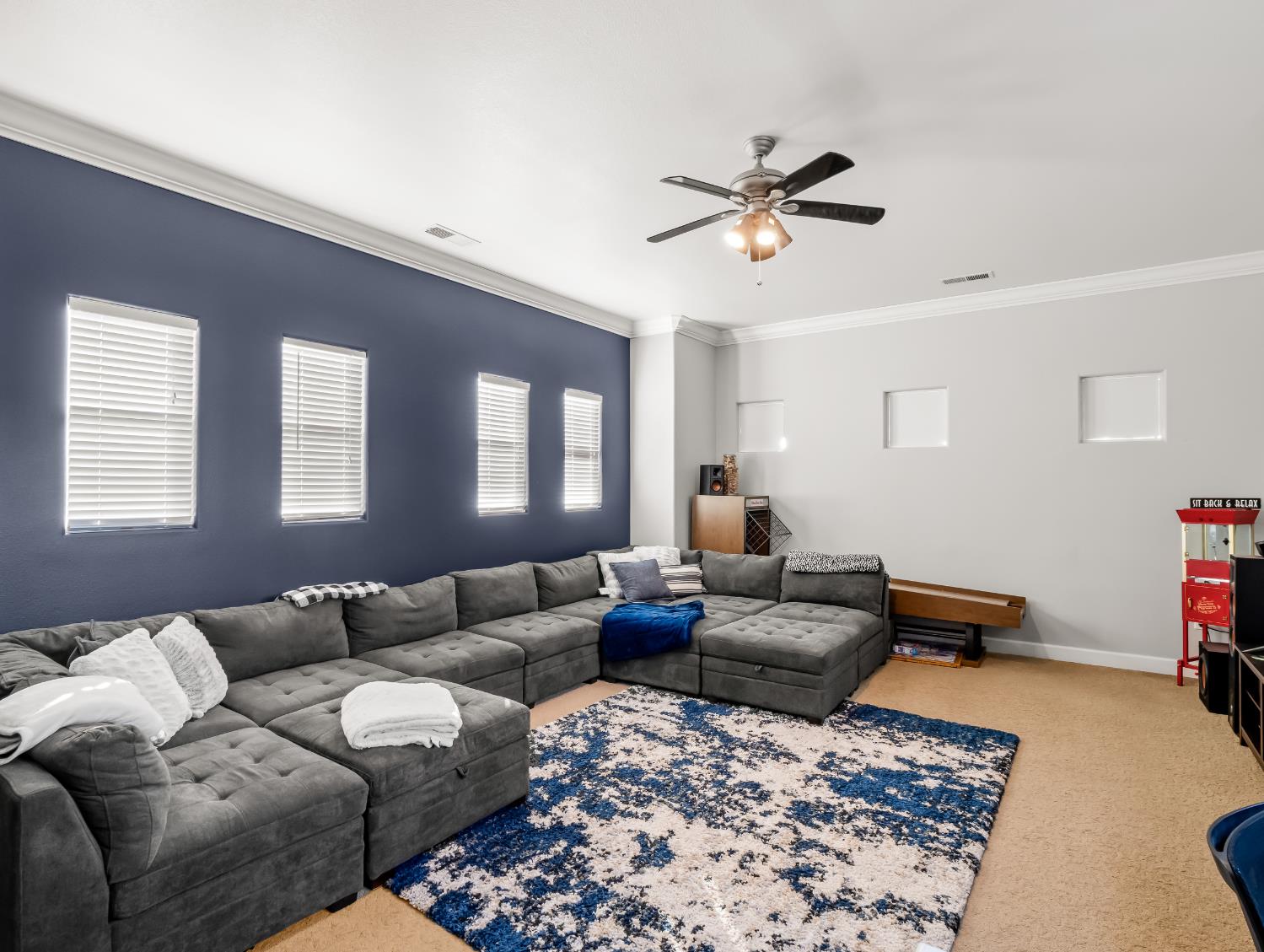 1152 Lester Avenue Clovis, CA 93619 - Photo 61 of 68 a living room with furniture and a rug