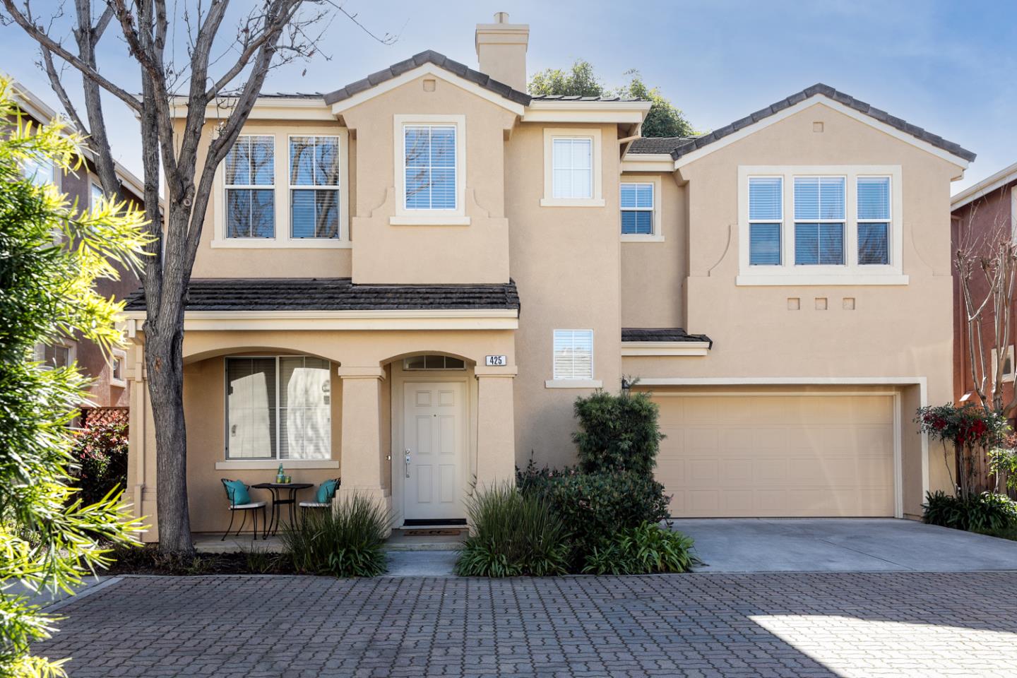 425 Nicholas Drive Mountain View, CA 94043 - Photo 1 of 36 a front view of a house with garden