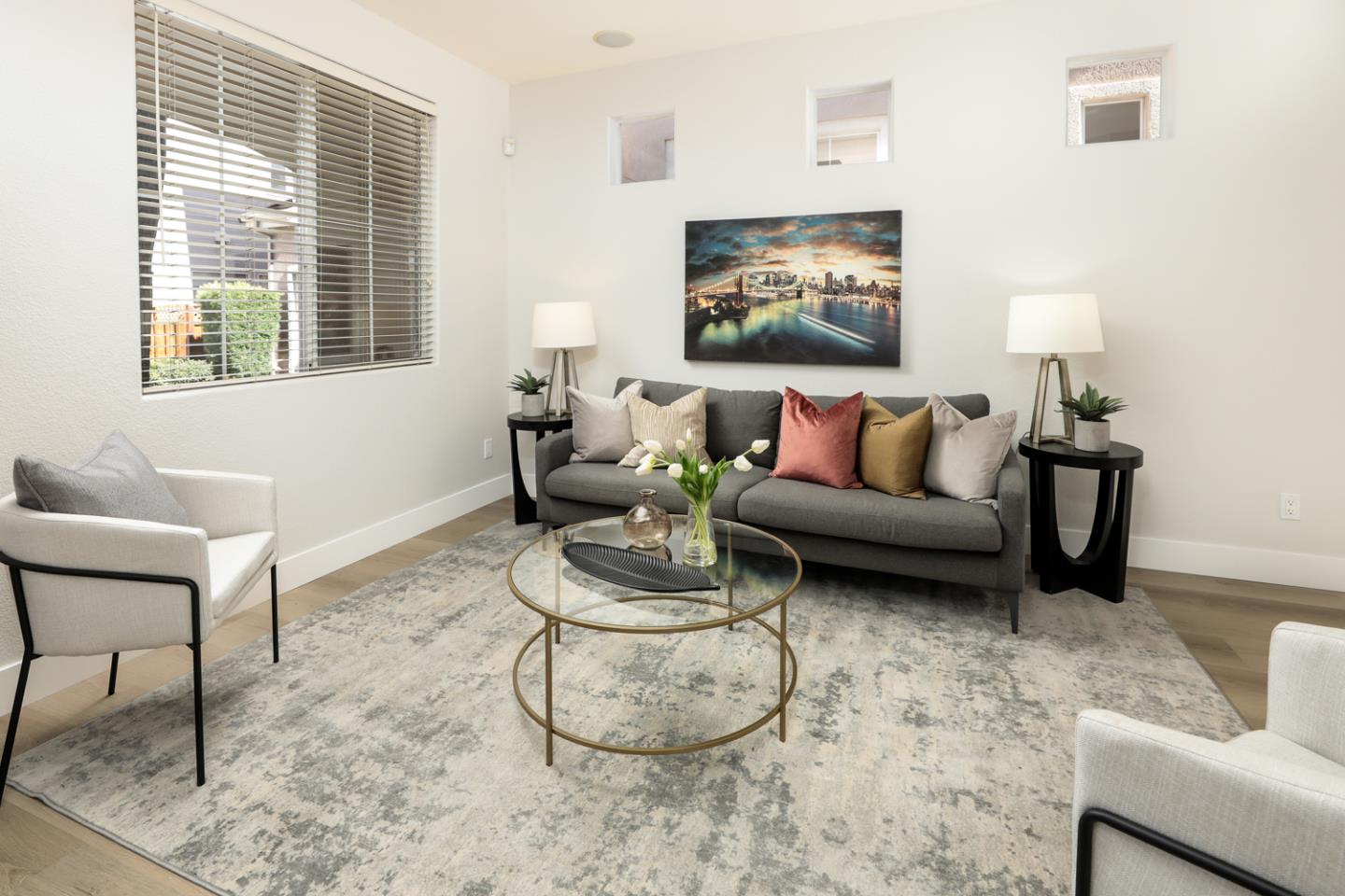 425 Nicholas Drive Mountain View, CA 94043 - Photo 4 of 36 a living room with furniture and a large window