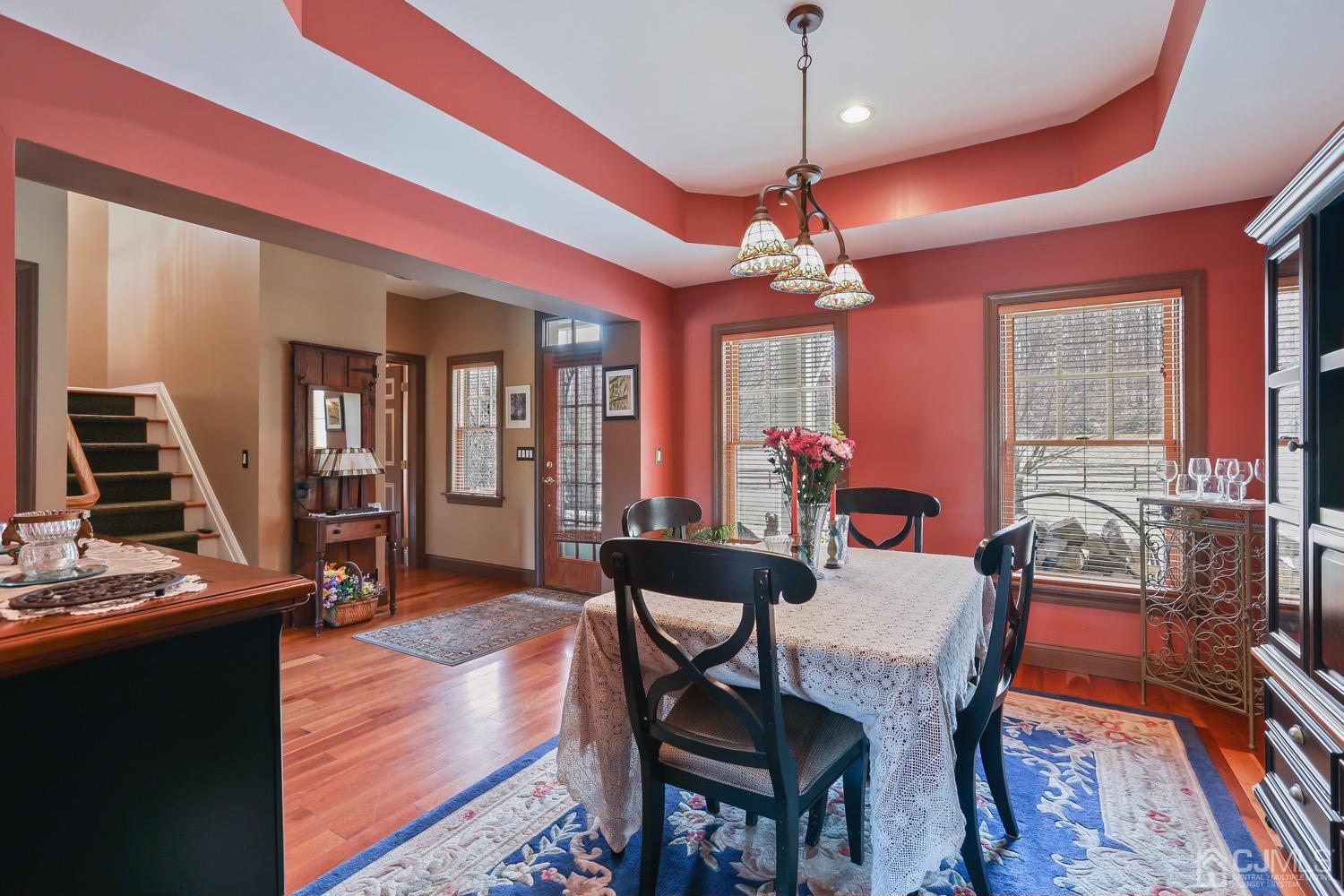 39 Loveman Road Cream Ridge, NJ 08514 - Photo 13 of 73 a view of a dining room with furniture window and wooden floor