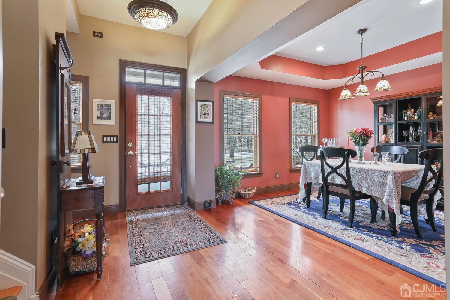 39 Loveman Road Cream Ridge, NJ 08514 - Photo 15 of 73 a view of a dining room with furniture window and wooden floor