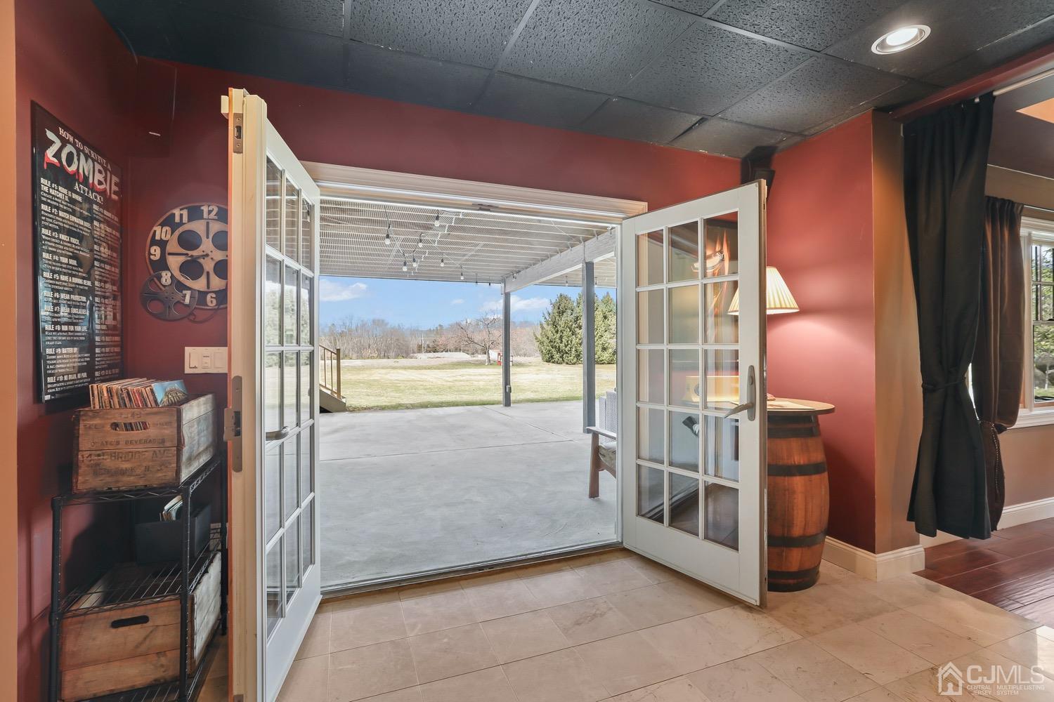 39 Loveman Road Cream Ridge, NJ 08514 - Photo 48 of 73 a view of an empty room with a fireplace