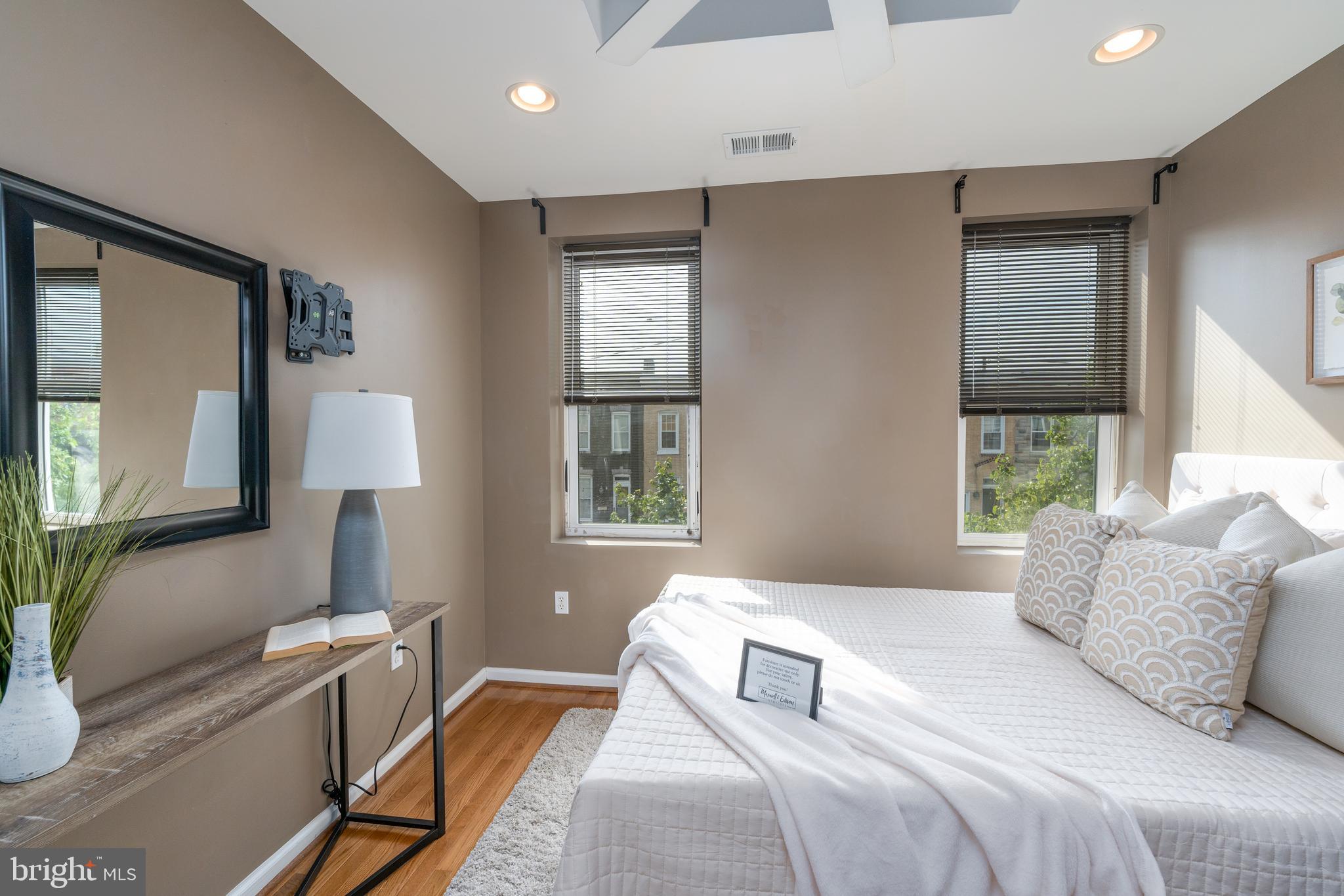 1423 Decatur Street Baltimore, MD 21230 - Photo 26 of 36 Bedroom One with exterior view