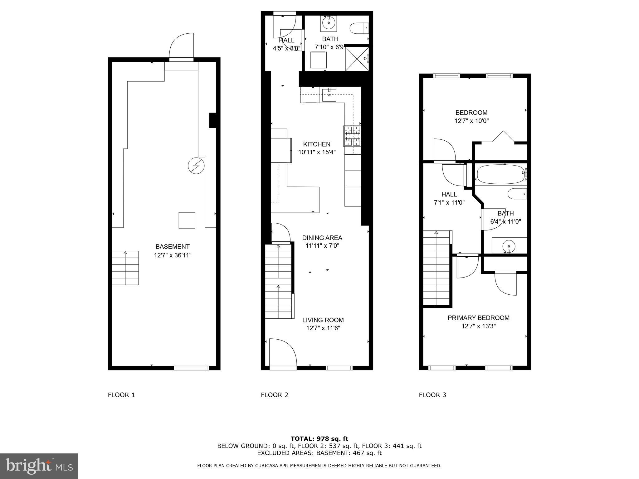 1423 Decatur Street Baltimore, MD 21230 - Photo 33 of 36 All Floors Plan