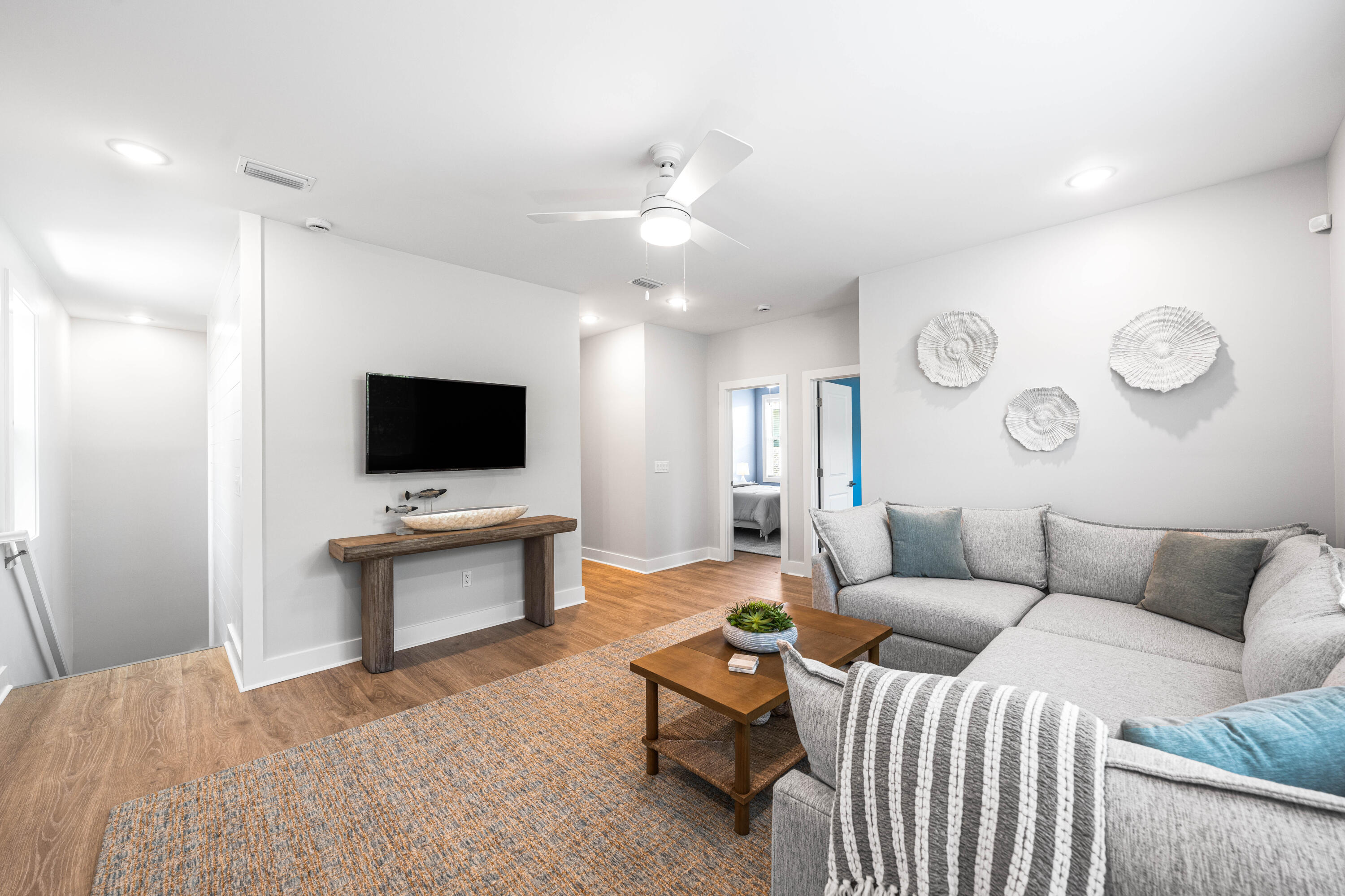 95 West Willow Mist Road Inlet Beach, FL 32461 - Photo 27 of 72 a living room with furniture and a flat screen tv
