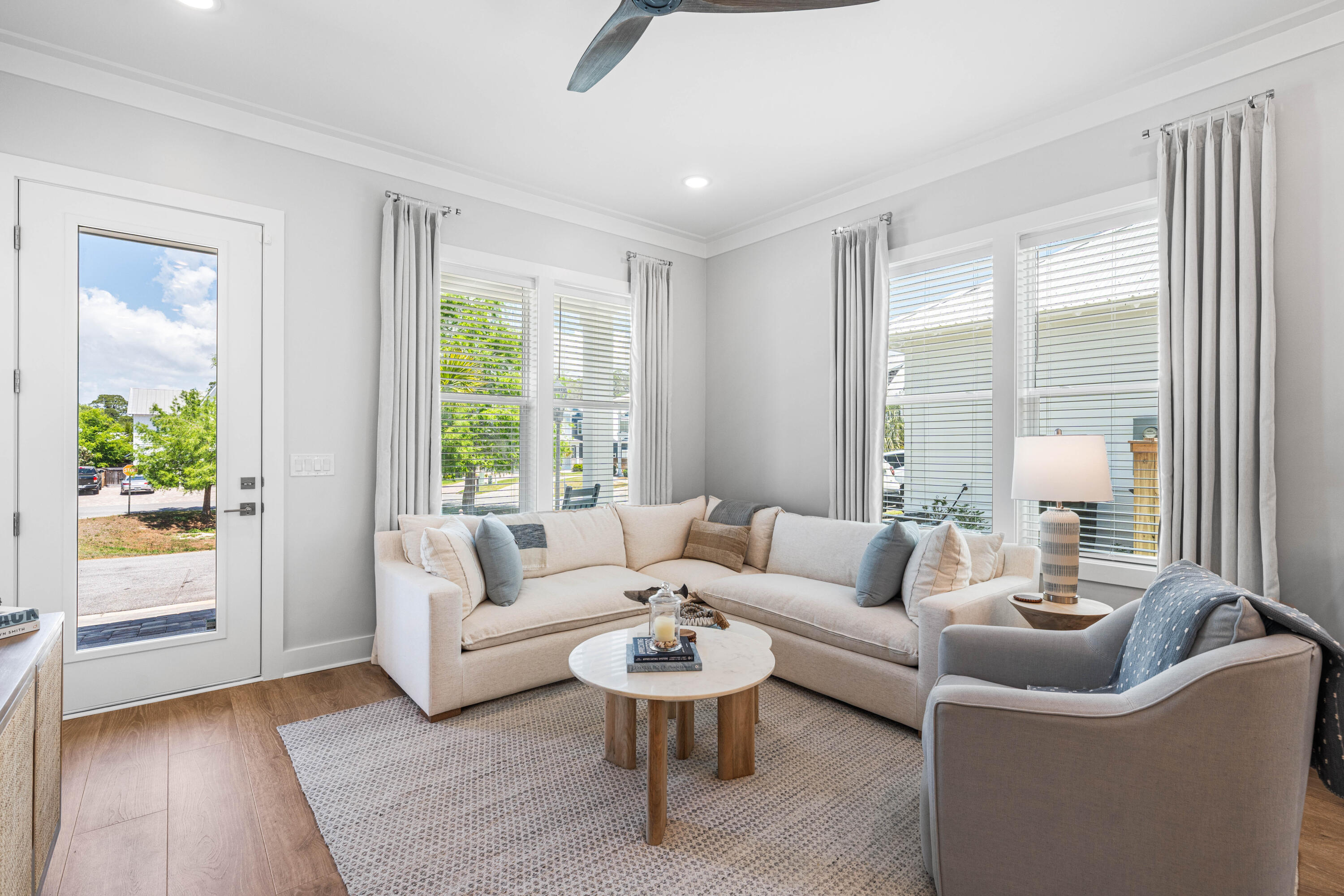 95 West Willow Mist Road Inlet Beach, FL 32461 - Photo 3 of 72 a living room with furniture and a large window