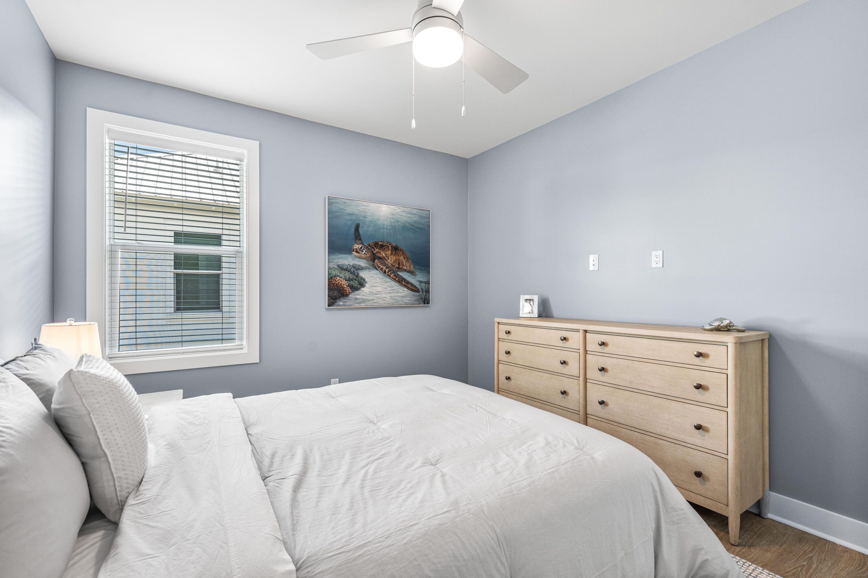 95 West Willow Mist Road Inlet Beach, FL 32461 - Photo 32 of 72 a bedroom with a bed and a window