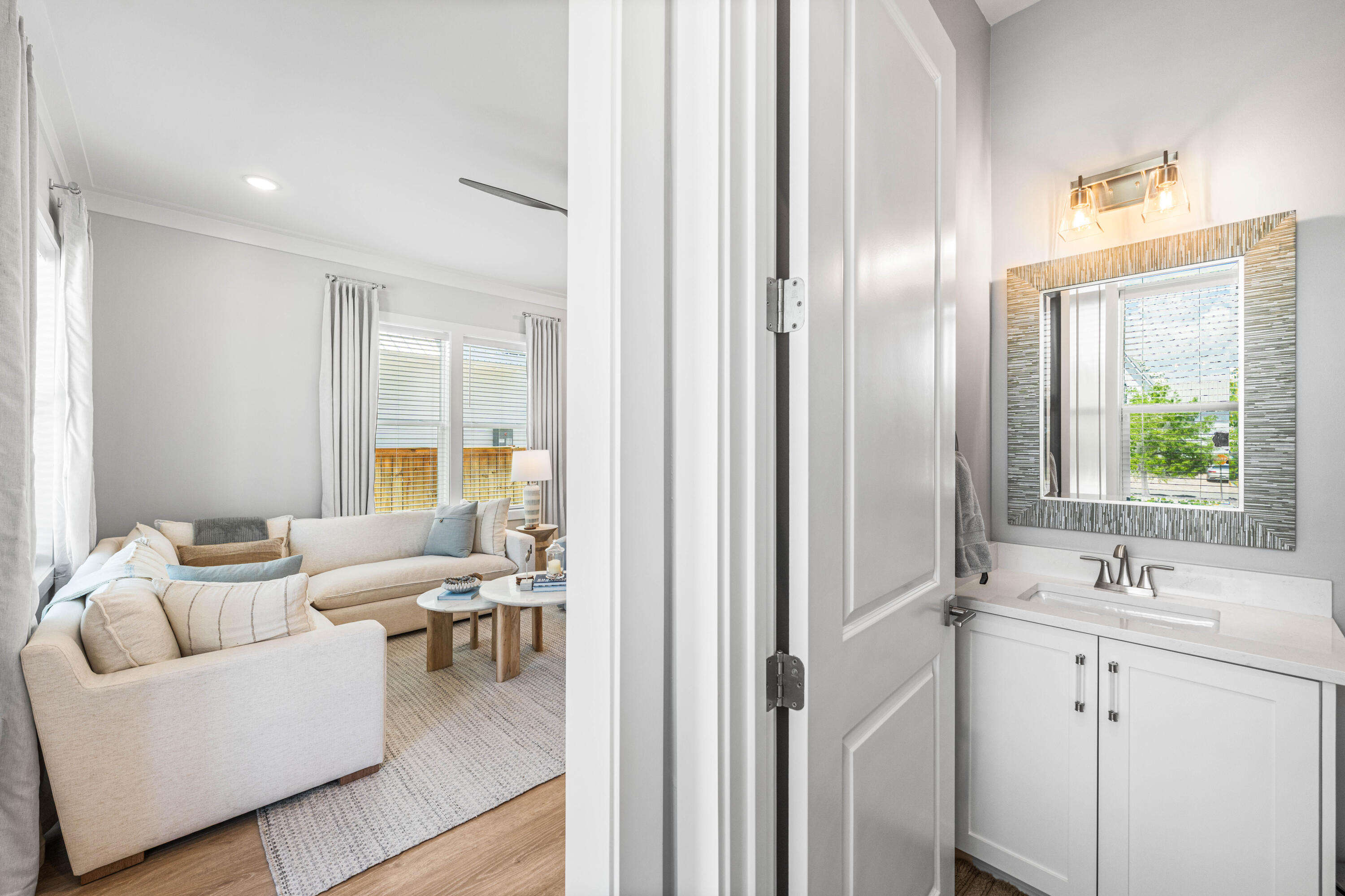 95 West Willow Mist Road Inlet Beach, FL 32461 - Photo 4 of 72 a living room with furniture and a large window