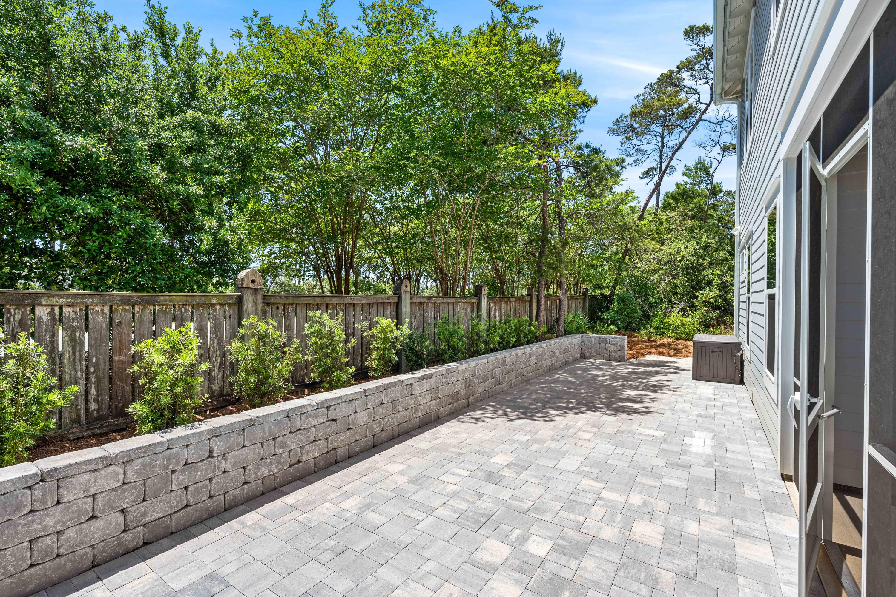 95 West Willow Mist Road Inlet Beach, FL 32461 - Photo 45 of 72 a view of a back yard from a balcony