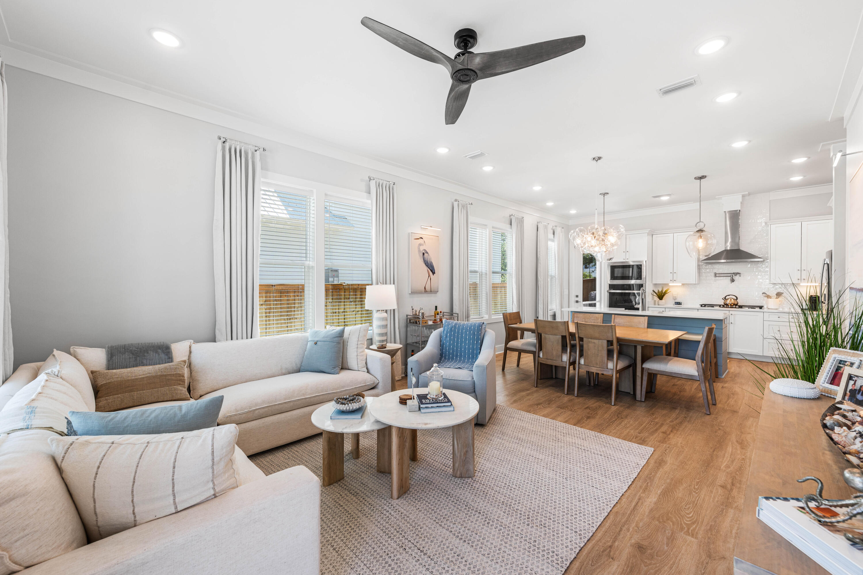 95 West Willow Mist Road Inlet Beach, FL 32461 - Photo 6 of 72 a living room with furniture and a large window