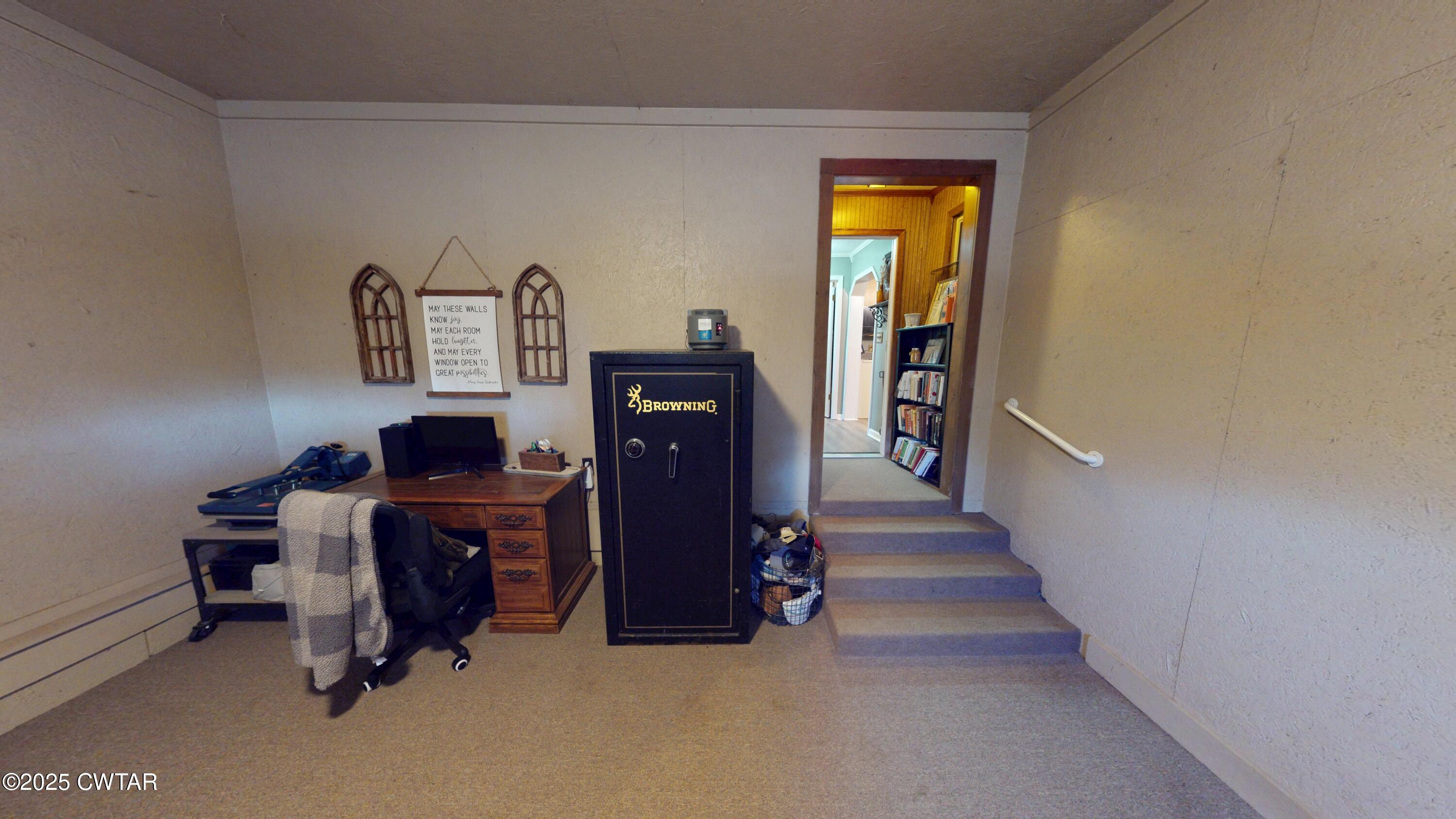 206 Tull Road Kenton, TN 38233 - Photo 25 of 34 a view of entryway with stairs and furniture