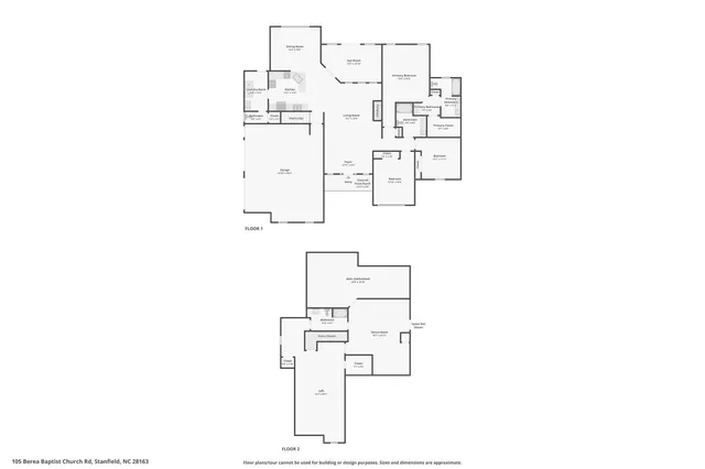 $574,500 | 105 Berea Baptist Church Road, Stanfield, NC 28163