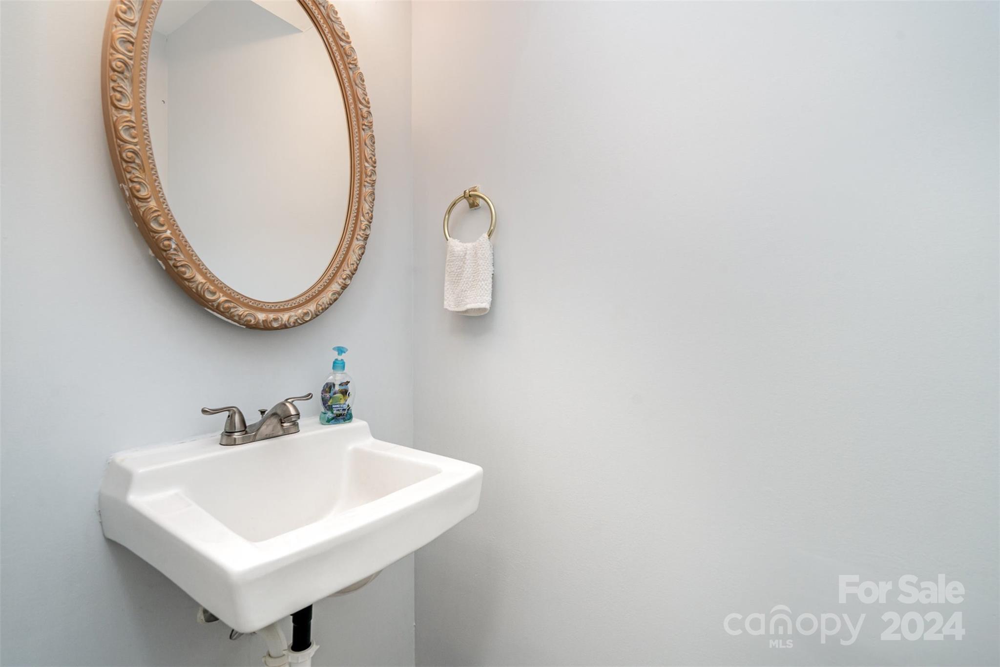 1101 Scaleybark Road, Unit B Charlotte, NC 28209 - Photo 10 of 18 a bathroom with a sink and a mirror