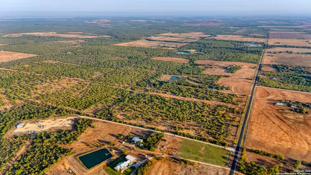 a view of city and swimming pool