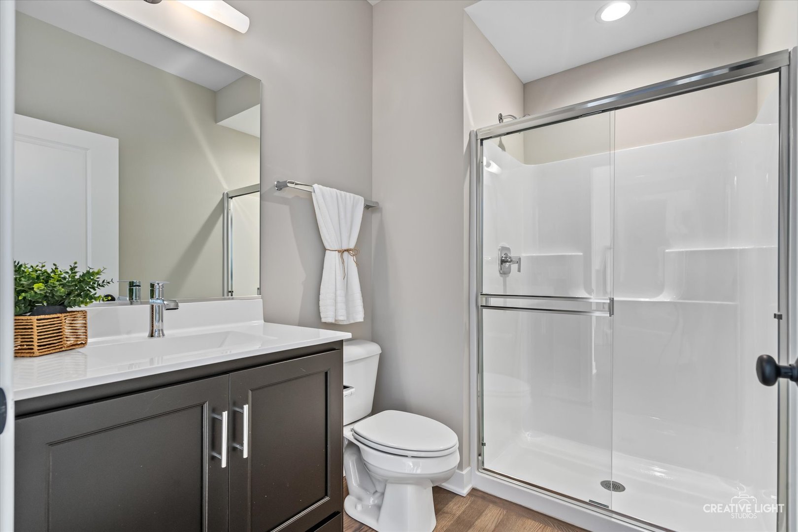 3959 Caliente Circle Naperville, IL 60564 - Photo 26 of 28 a bathroom with a sink toilet and shower