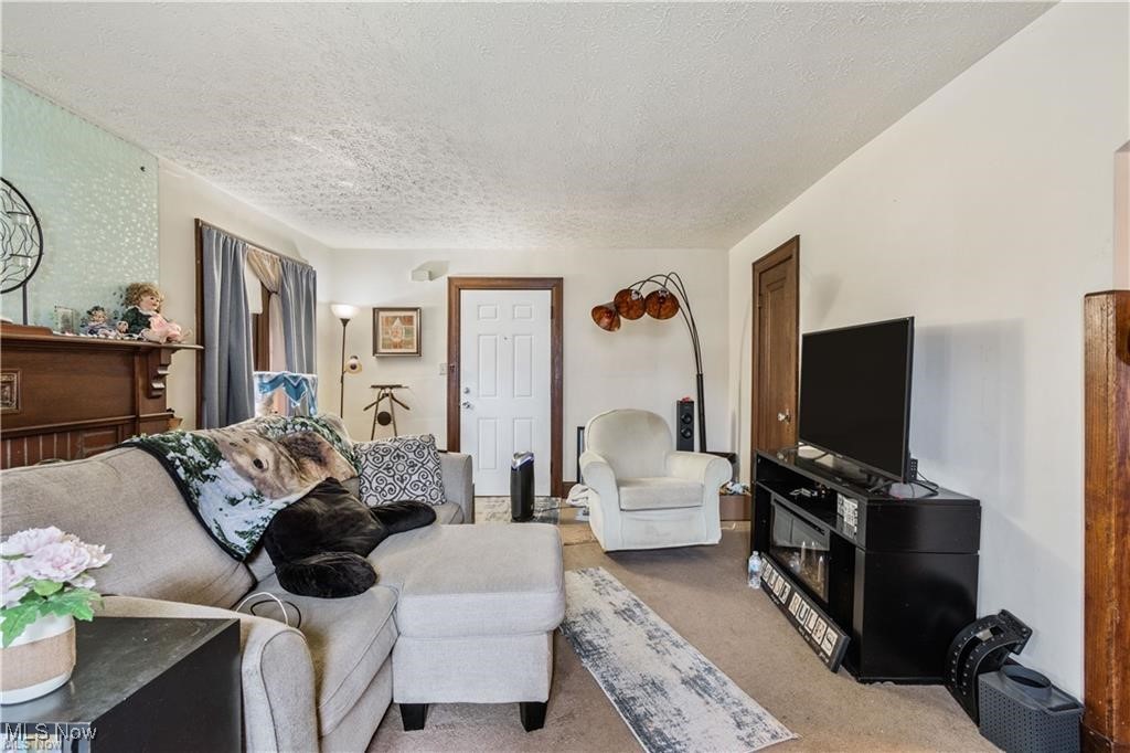 642 East Wilbeth Road Akron, OH 44306 - Photo 6 of 39 Unit 1 living room with carpet