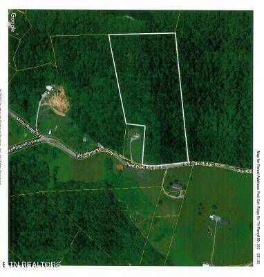 10.70-ac Red Oak Ridge Road Celina, TN 38551 - Photo 36 of 39 Aerial Map With USA corp of Eng.