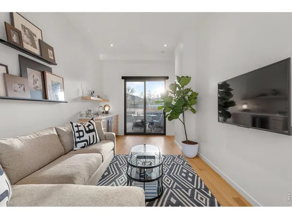 a view of a city from a balcony