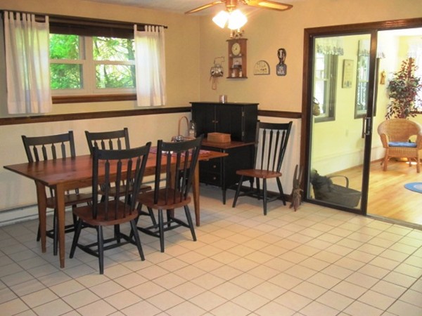 294 Southampton Road Westhampton, MA 01027 - Photo 16 of 26 a view of a dining room with furniture window and outside view